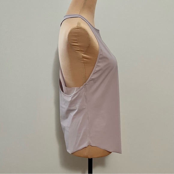 Lululemon Never Still Tank Top Smoky Blush Mauve Pink 6/S/Small Racerback Mesh - Picture 7 of 11